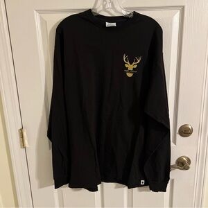 Simply Southern Shirt Plus XL black 100% cotton “camo is the new black” deer